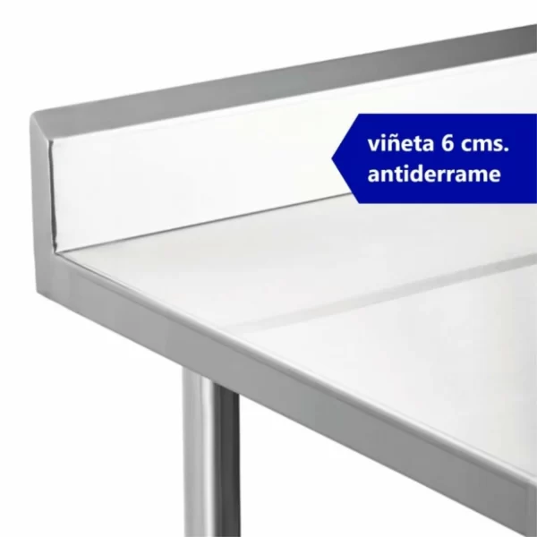 Meson Mural de Acero Inoxidable 150x60x85 - 02