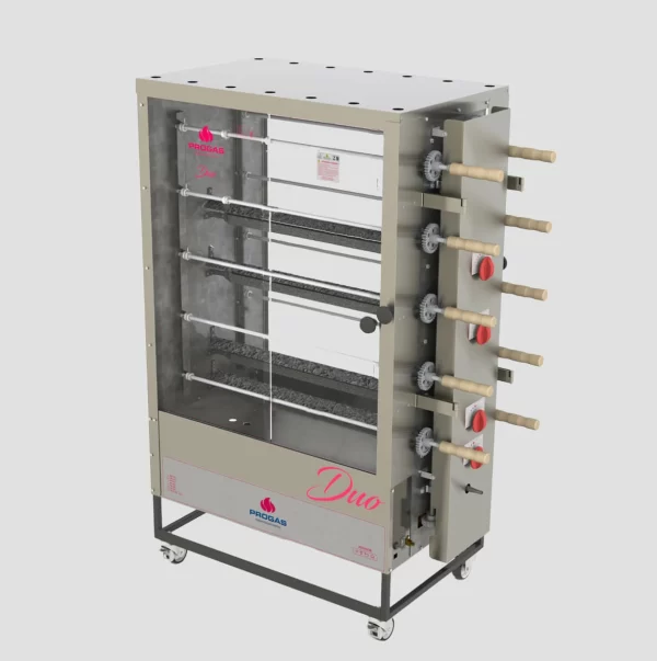 Horno asador de pollos 10 espadas