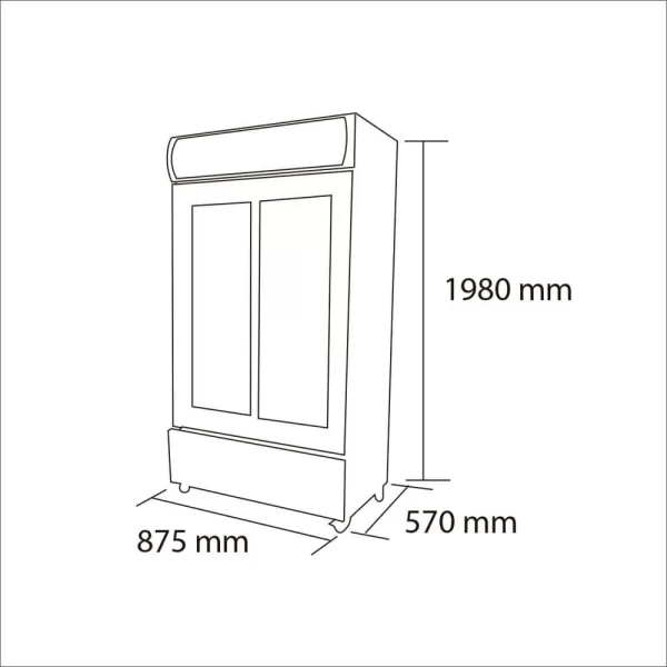 VISICOOLER 600 LT