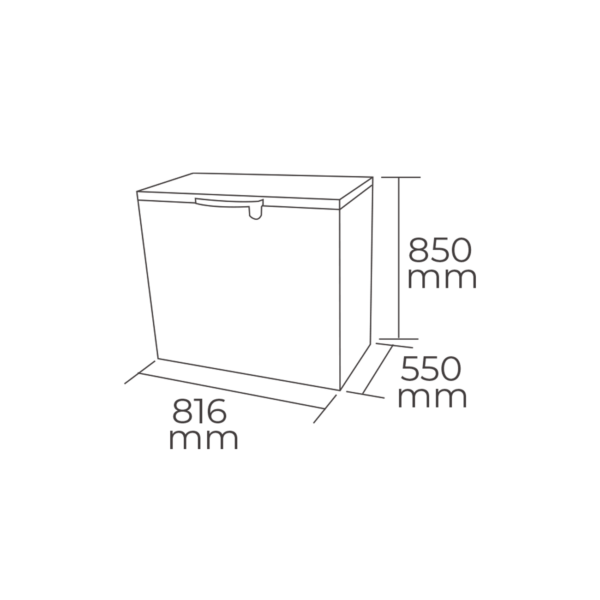 Congelador Dual 203 lts