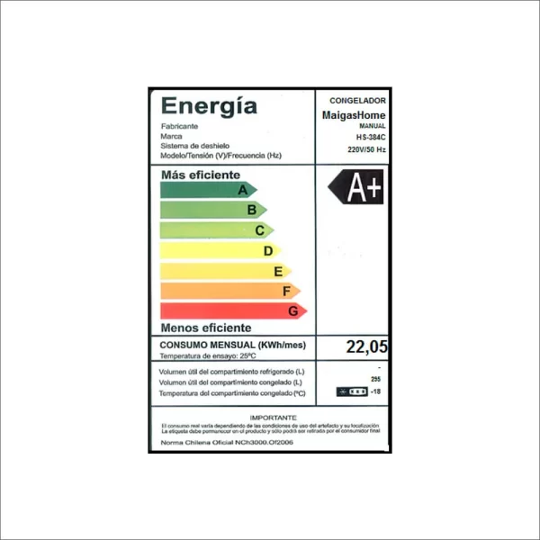 Congelador Dual 295 Lts